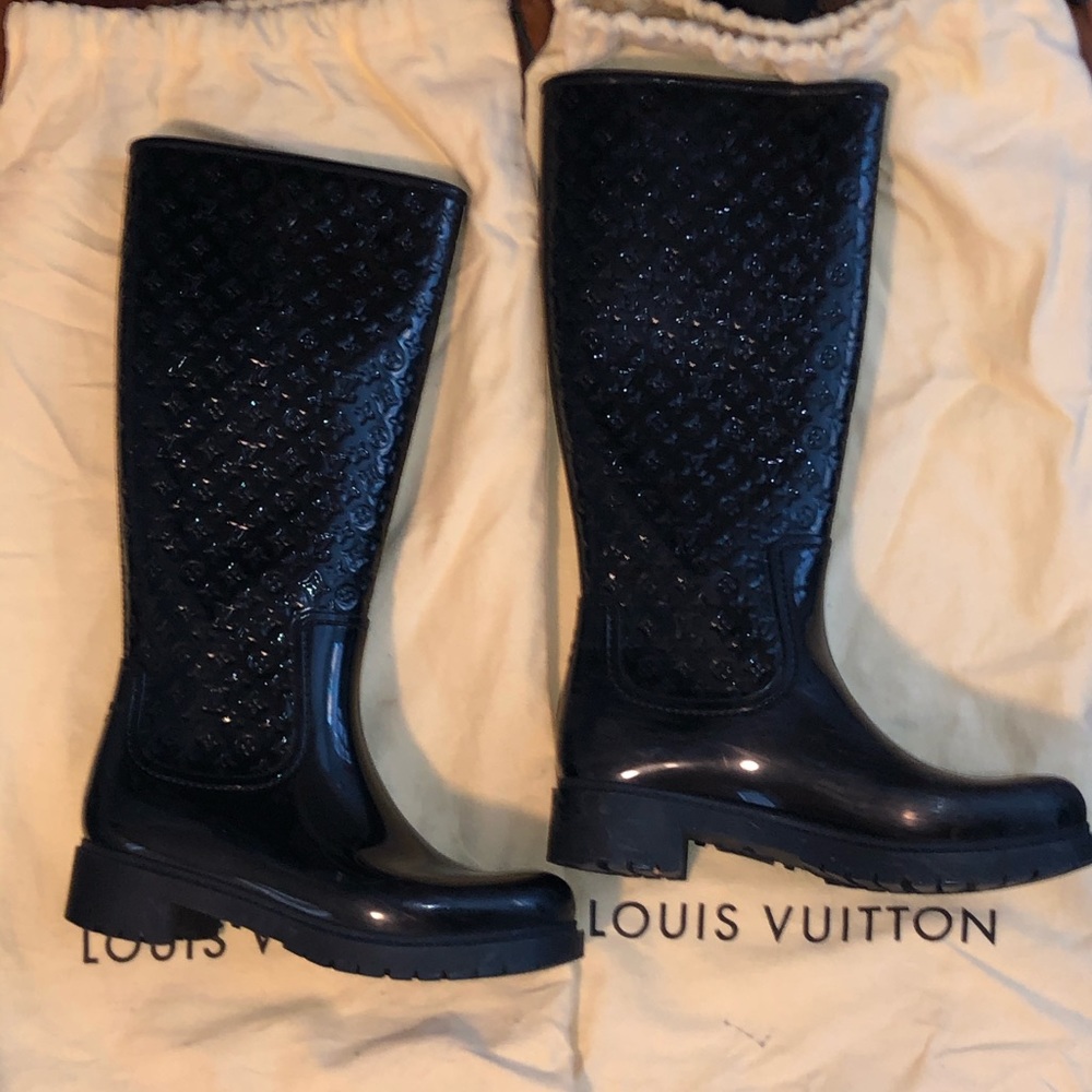 Louis Vuitton rain boots